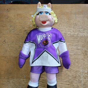 MCDONALDS 1995 MUPPETS NHL HOCKEY PLAYER MISS PIGGY VINTAGE GUC SEE PICTURES